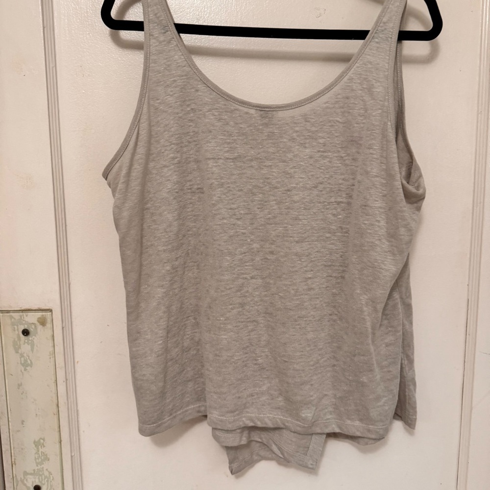 Poetry Gray Tank Top - Picture 5 of 5